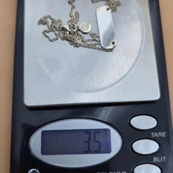 18 Inch Sterling Silver Dream Word Necklace A5950 - Picture 5 of 5